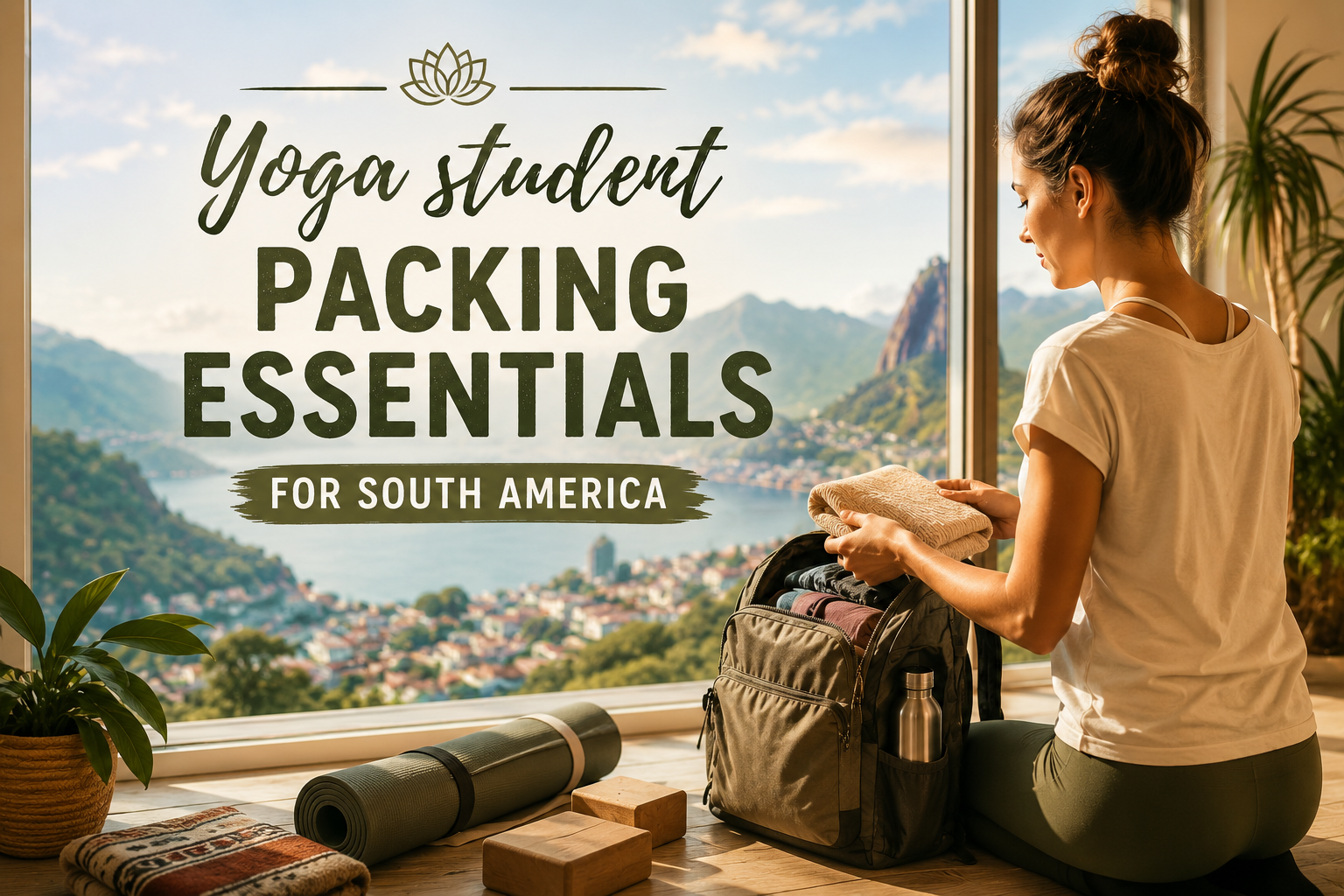 Travel Packing Guide for Yoga Teacher Training in South America